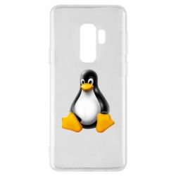 Чехол для Samsung S9+ Пингвин Linux - PrintSalon