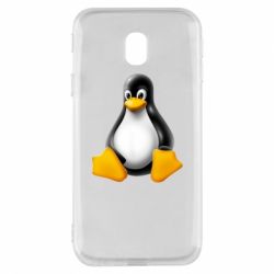 Чехол для Samsung J3 2017 Пингвин Linux - PrintSalon
