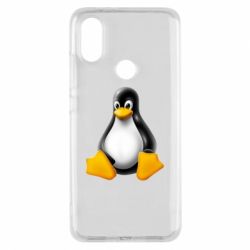 Чехол для Xiaomi Mi A2 Пингвин Linux-PrintSalon Чехол для Xiaomi Mi A2 Пингвин Linux