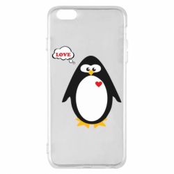 Чехол для iPhone 6 Plus/6S Plus Пингвин мальчик