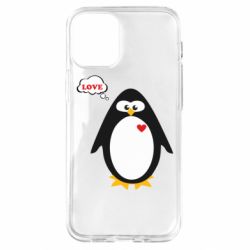 Чохол для iPhone 12 mini Пінгвін хлопчик - PrintSalon