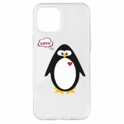 Чохол для iPhone 12 Pro Max Пінгвін хлопчик - PrintSalon