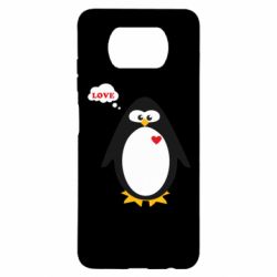 Чехол для Xiaomi Poco X3 Пингвин мальчик