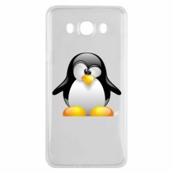 Чехол для Samsung J7 2016 Пингвинчик - PrintSalon