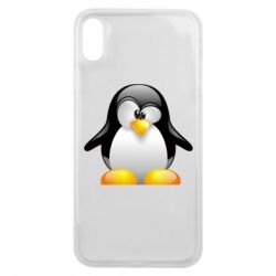 Чехол для iPhone Xs Max Пингвинчик - PrintSalon