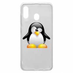 Чехол для Samsung A20 Пингвинчик - PrintSalon
