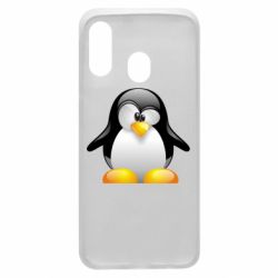 Чехол для Samsung A40 Пингвинчик - PrintSalon