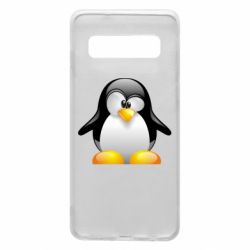 Чехол для Samsung S10 Пингвинчик - PrintSalon