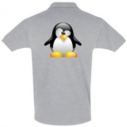 Мужское поло Пингвинчик - PrintSalon
