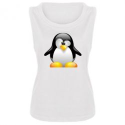 Женская майка Пингвинчик - PrintSalon