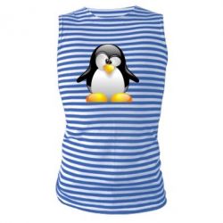 Майка-тельняшка Пингвинчик - PrintSalon