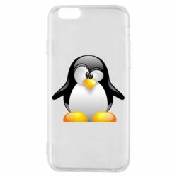 Чехол для iPhone 6/6S Пингвинчик - PrintSalon