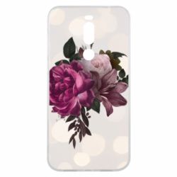 Чохол для Meizu X8 Pink flowers - PrintSalon
