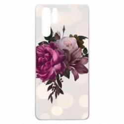 Чохол для Huawei P30 Pro Pink flowers - PrintSalon