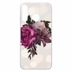 Чохол для Huawei P30 Lite Pink flowers - PrintSalon