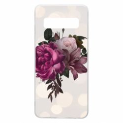Чохол для Samsung S10 Pink flowers - PrintSalon