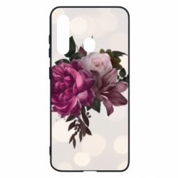 Чохол для Samsung M40 Pink flowers - PrintSalon