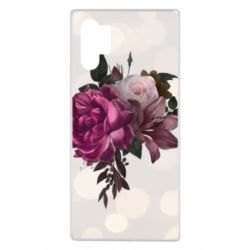 Чохол для Samsung Note 10 Plus Pink flowers - PrintSalon