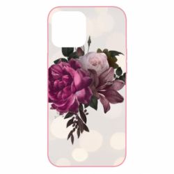 Чохол для iPhone 12 Pro Max Pink flowers - PrintSalon