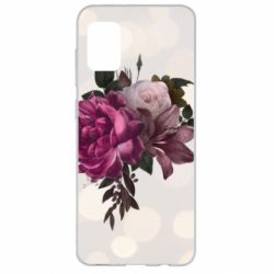 Чохол для Samsung A31 Pink flowers - PrintSalon