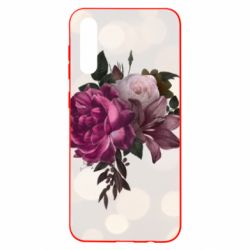 Чохол для Samsung A50 Pink flowers - PrintSalon