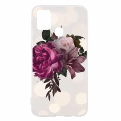 Чохол для Samsung M31 Pink flowers - PrintSalon