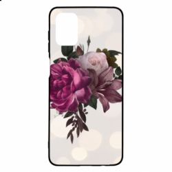 Чохол для Samsung M51 Pink flowers - PrintSalon