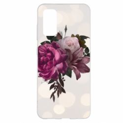 Чохол для Samsung S20 Pink flowers - PrintSalon