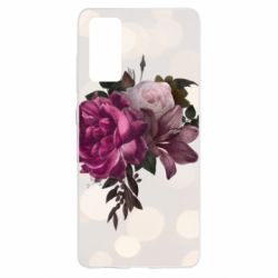 Чохол для Samsung S20 FE Pink flowers - PrintSalon