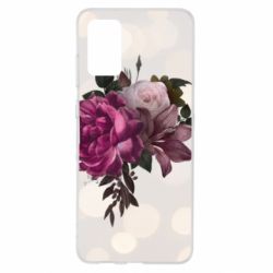 Чохол для Samsung S20+ Pink flowers - PrintSalon