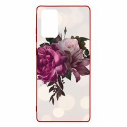 Чохол для Samsung Note 20 Pink flowers - PrintSalon