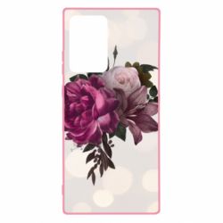 Чохол для Samsung Note 20 Ultra Pink flowers - PrintSalon