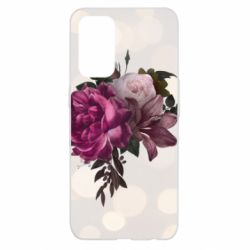 Чохол для Oppo Reno 5 4G Pink flowers - PrintSalon