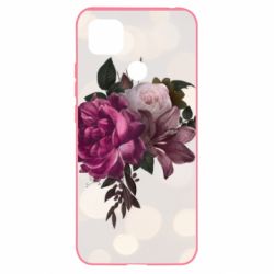 Чохол для Xiaomi Redmi 9c Pink flowers - PrintSalon