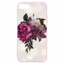 Чохол для iPhone SE 2022 Pink flowers - PrintSalon