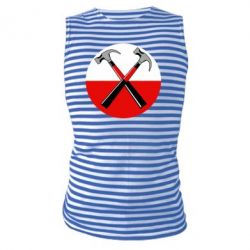 Майка-тельняшка Pink Floyd Main Logo-PrintSalon Майка-тельняшка Pink Floyd Main Logo