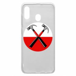 Чехол для Samsung A30 Pink Floyd Main Logo - PrintSalon