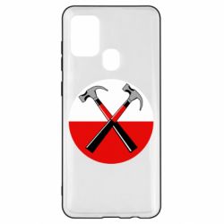 Чехол для Samsung A21s Pink Floyd Main Logo - PrintSalon