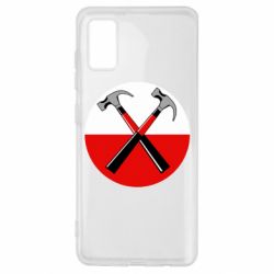 Чехол для Samsung A41 Pink Floyd Main Logo - PrintSalon