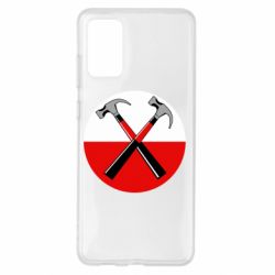 Чехол для Samsung S20+ Pink Floyd Main Logo - PrintSalon