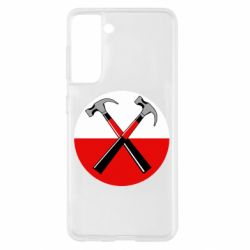 Чехол для Samsung S21 Pink Floyd Main Logo