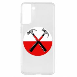 Чехол для Samsung S21+ Pink Floyd Main Logo - PrintSalon