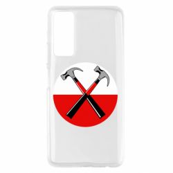 Чехол для Huawei P Smart 2021 Pink Floyd Main Logo-PrintSalon Чехол для Huawei P Smart 2021 Pink Floyd Main Logo