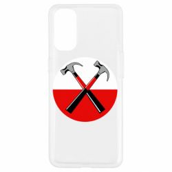 Чехол для Oppo Reno 4 Pink Floyd Main Logo - PrintSalon
