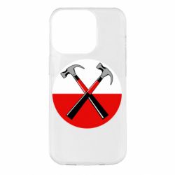 Чехол для iPhone 14 Pro Pink Floyd Main Logo