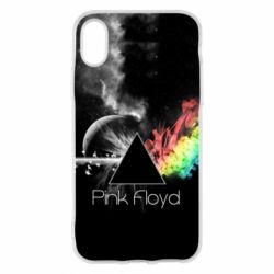 Чохол для iPhone X/Xs Pink Floyd rainbow-PrintSalon Чохол для iPhone X/Xs Pink Floyd rainbow