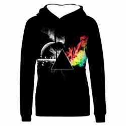 Жіноче 3D худі Pink floyd