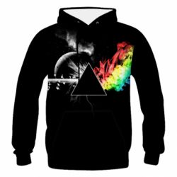 Чоловіче 3D худі Pink floyd - PrintSalon
