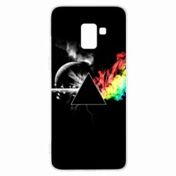 Чохол для Samsung A8+ 2018 Pink floyd - PrintSalon