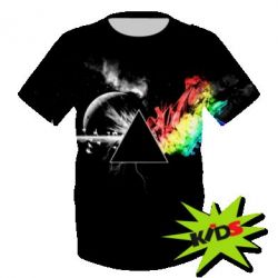 Дитяча 3D футболка Pink floyd - PrintSalon